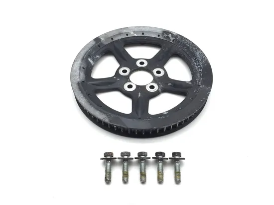 Rear Drive Belt Pulley 2009 Harley-Davidson Sportster 1200 Custom XL1200C 3293