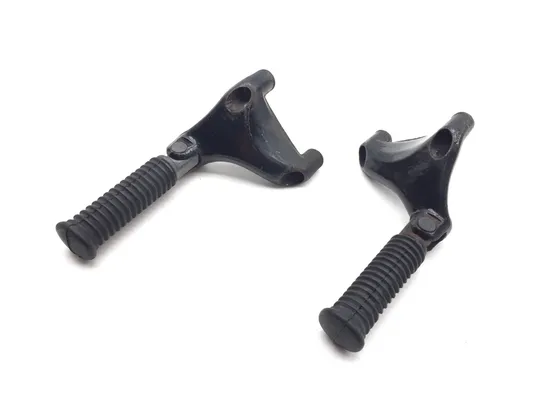 Left Right Set Passenger Peg Bracket 2009 Harley Sportster 1200 Custom 3293