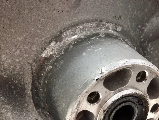 Rear Wheel Rim Mag 2009 Harley-Davidson Sportster 1200 Custom XL1200C 3293 x