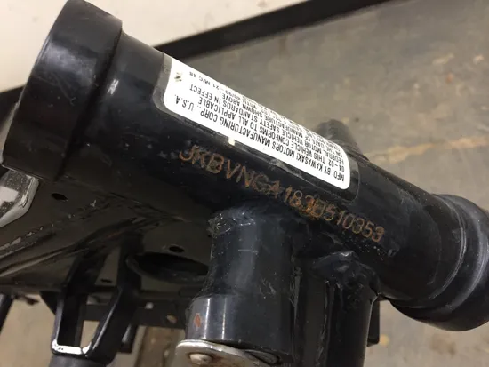 Main Frame Chassis 2003 Kawasaki Vulcan 800 VN800A 3295