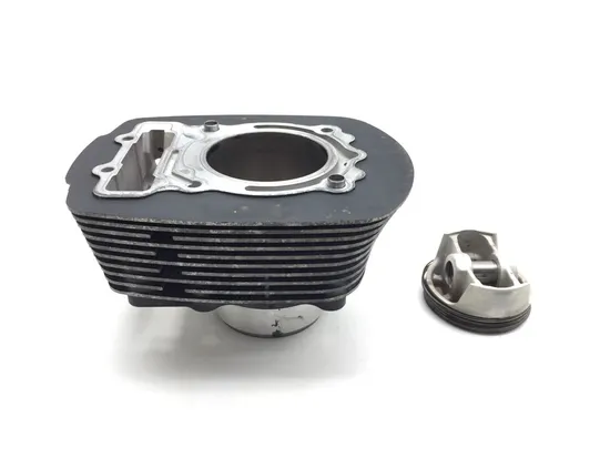 Engine Cylinder Jug W Piston Front 2005 Victory Vegas 3294