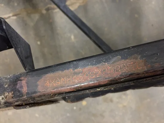 Frame Chassis 2007 Polaris Sportsman 450 4x4 3302