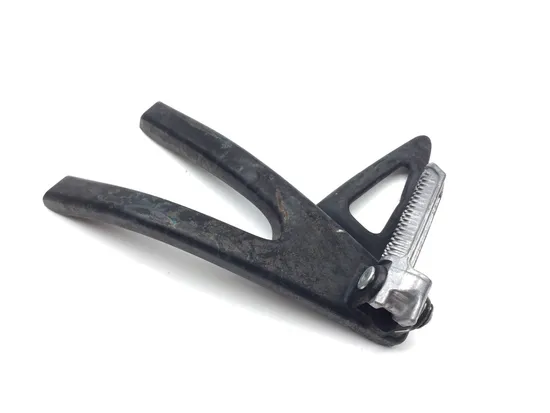 Left Rear Back Passenger Peg Bracket Side 2009 Buell 1125CR 3296