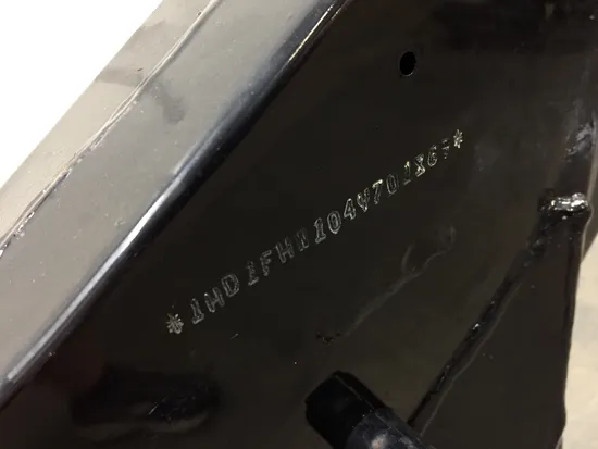 Main Frame Chassis 2004 Harley-Davidson Road King EFI FLHRI 3304