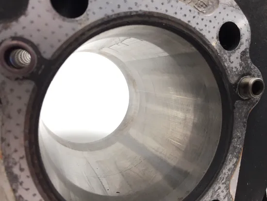 Front Rear Cylinder Jugs w Pistons 2004 Harley-Davidson Road King EFI FLHRI 3304