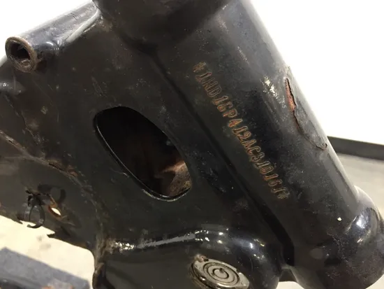 Main Frame Chassis 2010 Harley Dyna Wide Glide FXDWG 3300x