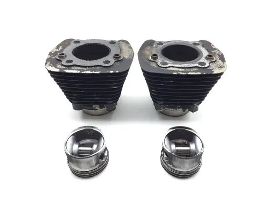 Front Rear Cylinder Jugs w Pistons 1995 Harley Sportster 883 XLH883 3308 x