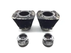 Front Rear Cylinder Jugs w Pistons 1995 Harley Sportster 883 XLH883 3308 x