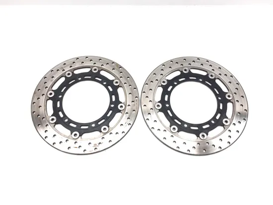 Left Right Front Brake Disc Rotors Set 2000 Yamaha YZF R1 3309