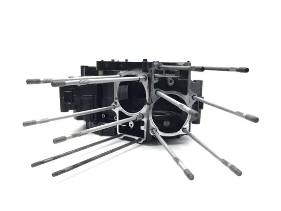 Engine Left Right Center Cases 2000 Honda Shadow Sabre 1100 VT1100C2 Black 3314