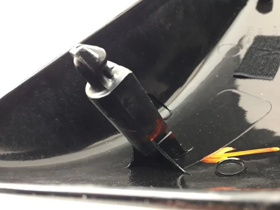 Left Right Side Covers 2000 Honda Shadow Sabre 1100 VT1100C2 Black 3314 x