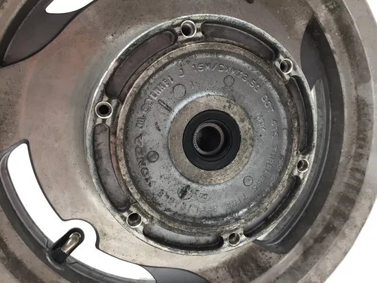 Rear Wheel Rim 2000 Honda Shadow Sabre 1100 VT1100C2 Black 3314