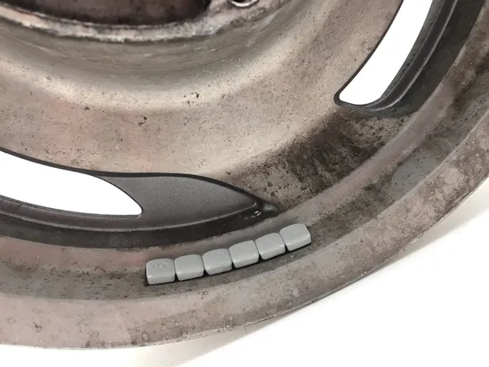 Rear Wheel Rim 2000 Honda Shadow Sabre 1100 VT1100C2 Black 3314