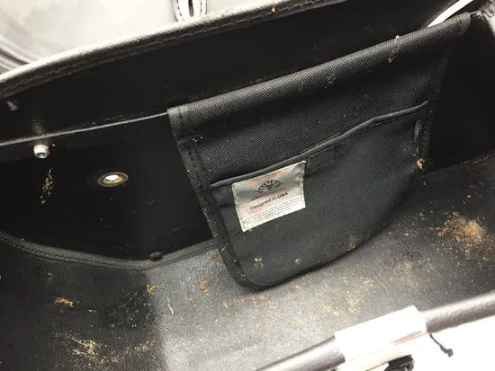 Saddlebags 2000 Honda Shadow Sabre 1100 VT1100C2 Black 3314 x