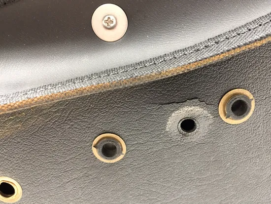 Saddlebags 2000 Honda Shadow Sabre 1100 VT1100C2 Black 3314 x