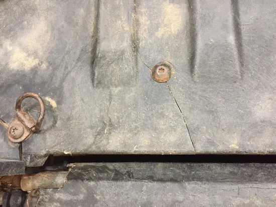 Complete Bed Assembly 2015 John Deere Gator RSX 850i 4X4 3307 x