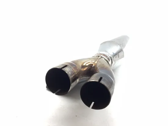 2 Into 1 Full Exhaust Muffler Pipe System 2004 Harley Softail Deuce FXSTD 3319 x