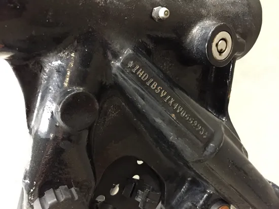 Main Frame Chassis 2004 Harley-Davidson Softail Deuce FXSTD 3319