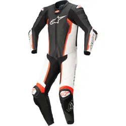 Alpinestars Adult Men Missile v2 1pc Suit 50 Black White Red
