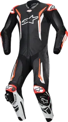Alpinestars Adult Men GP Tech v5 1pc Leather Suit 42 Black White