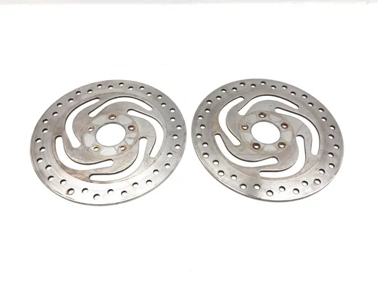 Left Right Front Brake Disc Rotors Set 2002 Harley Electra Glide Classic 3317