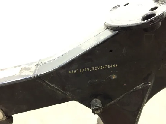 Main Frame Chassis 2002 Harley-Davidson Electra Glide Classic FLHTC 3317 2