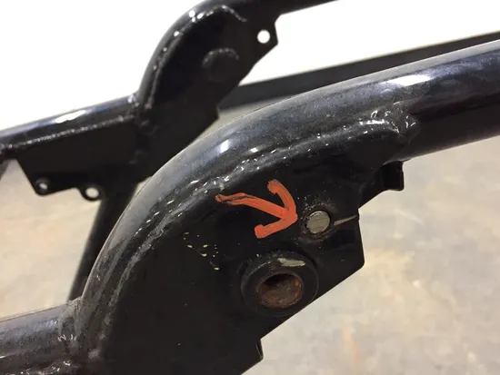 Main Frame Chassis 2002 Harley-Davidson Electra Glide Classic FLHTC 3317 6