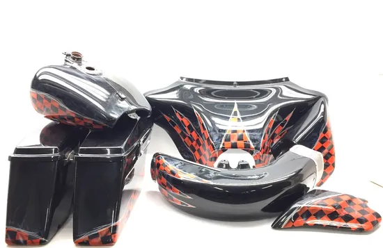 Front Fender Tank Fairing Tin Set 2002 Harley Electra Glide Classic FLHTC 3317 x