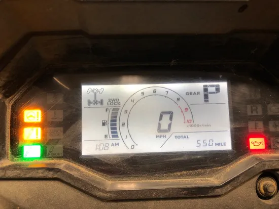 Speedometer Dash Instrument Cluster 2022 Honda Talon 1000X-4 SXS10S4D 3316 x