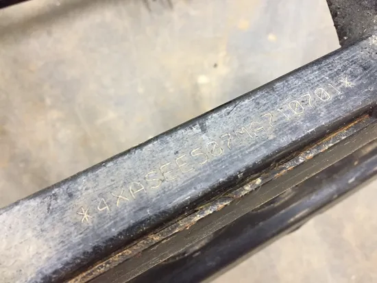 Frame Chassis 2021 Polaris Sportsman 450 HO EPS 3323