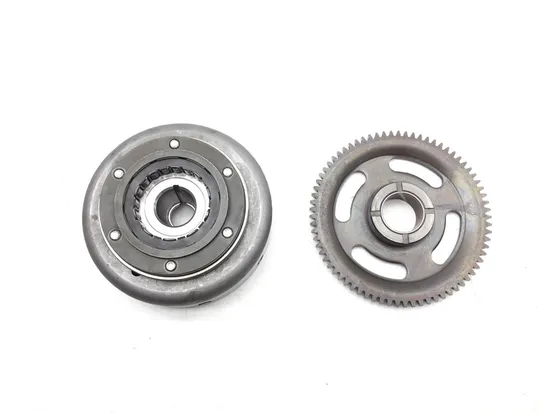 Engine Flywheel W Starter Clutch 2001 Kawasaki Prairie 400 KVF400C 4x4 3329