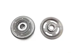 Engine Flywheel W Starter Clutch 2001 Kawasaki Prairie 400 KVF400C 4x4 3329