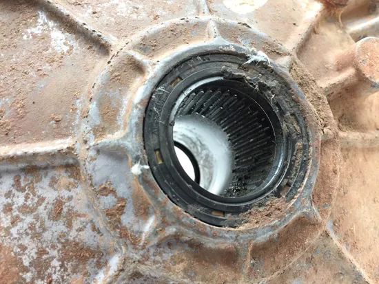 Rear Diff Differential 2001 Kawasaki Prairie 400 KVF400C 4x4 3329