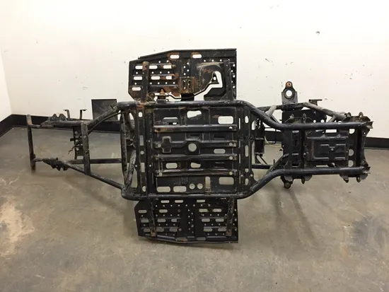 Frame Chassis 2001 Kawasaki Prairie 400 KVF400C 4x4 3329