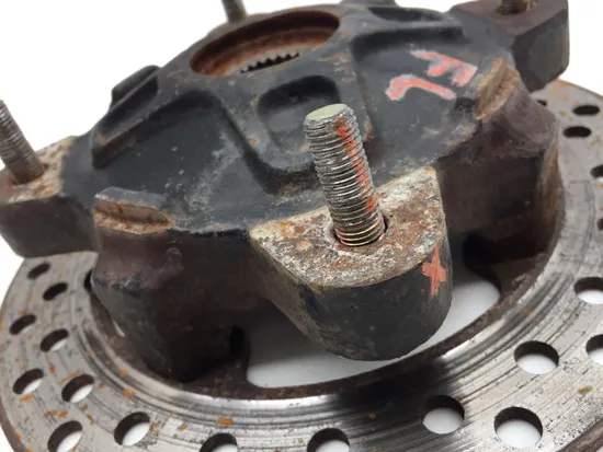 Front Wheel Hub with Rotor A 2014 Polaris RZR 900 LE EPS 3328 x