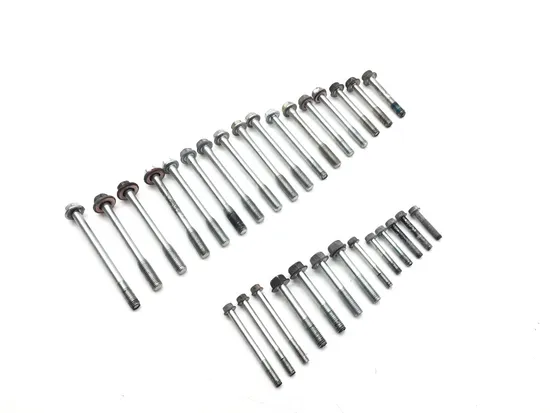 Engine Left Right Center Case Bolts 2007 Suzuki GSXR600 3331