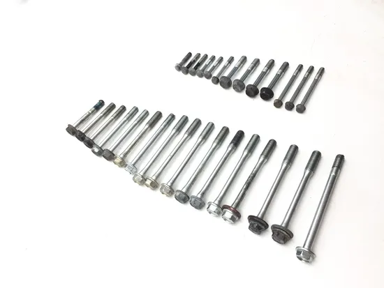 Engine Left Right Center Case Bolts 2007 Suzuki GSXR600 3331