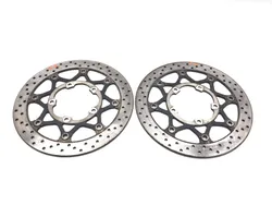 Left Right Front Brake Disc Rotors Set 2007 Suzuki GSXR600 3331