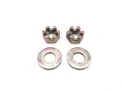 Front Wheel Hub Spindle Castle Nuts 2012 Polaris Sportsman 400 4x4 HO 3332