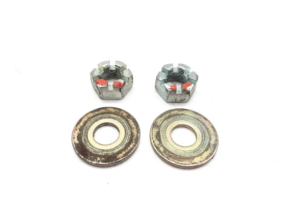 Front Wheel Hub Spindle Castle Nuts 2001 Arctic Cat 500 4x4 Automatic 3337