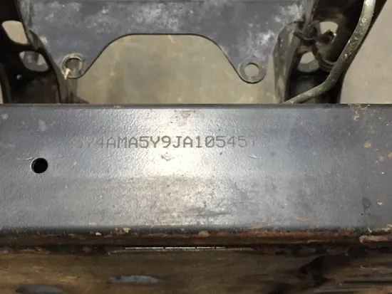 Frame Chassis BOS 2018 Yamaha Viking 700 YXM700P 4x4 FI EPS 3340