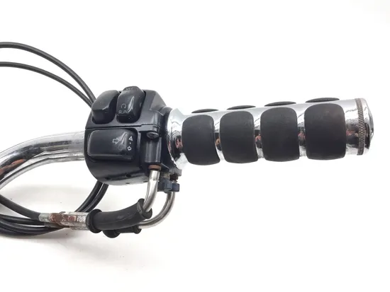 Aftermarket Handle Bars w Cables 2000 Harley Dyna Super Glide FXD 3335 x