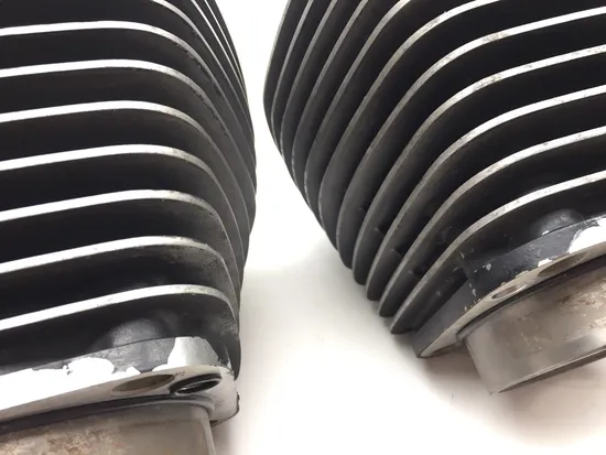 Front Rear Cylinder Jugs w Pistons 2004 Harley Dyna Super Glide FXD 3342 x