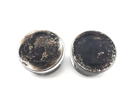 Front Rear Cylinder Jugs w Pistons 2004 Harley Dyna Super Glide FXD 3342 x