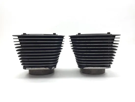 Front Rear Cylinder Jugs w Pistons 2004 Harley Dyna Super Glide FXD 3342 x