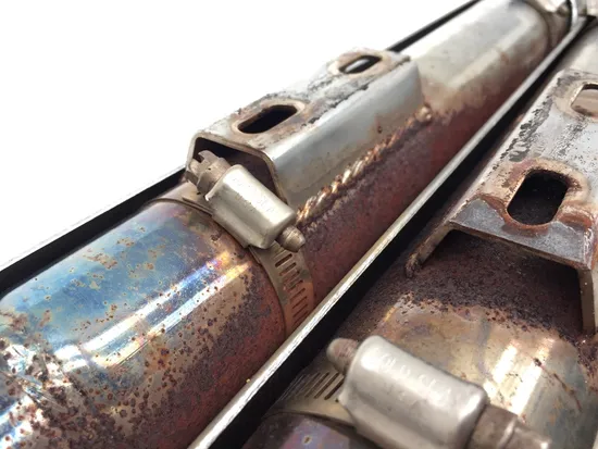 Full Exhaust Muffler Pipe System 2004 Harley Dyna Super Glide FXD 3342 x 6