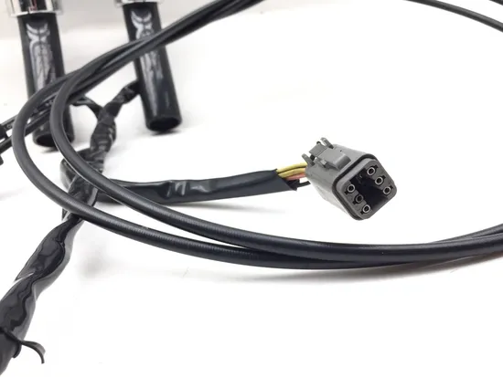 Handle Bars W Controls Cables 2004 Harley-Davidson Dyna Super Glide FXD 3342