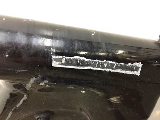 Main Frame Chassis 2000 Harley-Davidson Sportster 1200 Custom XLH1200C 3346 x