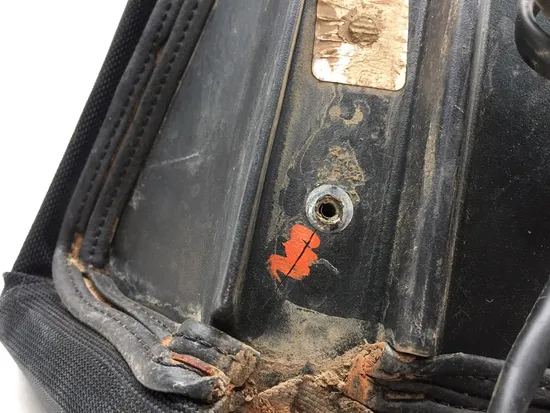 Left Side Driver Seat Back Cushion 2016 Polaris RZR XP 1000 EPS 3347 x