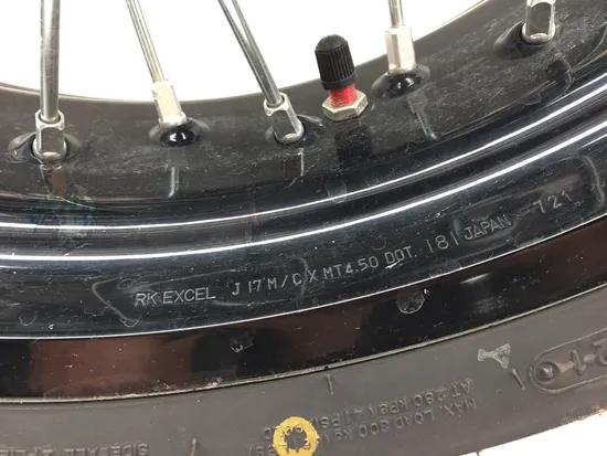 Rear Wheel Rim 2022 Suzuki DRZ400SM 3190 x